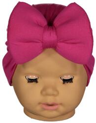 NewWorld Căciulița pentru bebeluși tip turban NewWorld - Ciclam (208253-5)