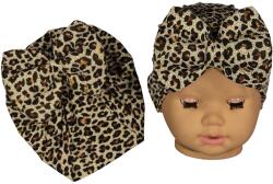 NewWorld Căciulița pentru bebeluși tip turban NewWorld - Leopard (207957-1)