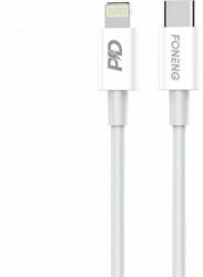 FONENG USB-C cable for Lighting Foneng X31, 20W 1m (white) (X31 Type-C to ip) - wincity