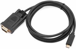 Thunder Germany CDP-018, USB-C átalakító VGA (1, 8m kábel) - mkaudio