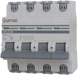 Comtec Intrerupator automat tetrapolar MCB 6kA Uptec 6/4/C 6A (MF0001-15341)