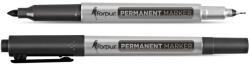 Forpus Marker permanent cu 2 capete FORPUS 52112, negru (FO52112)