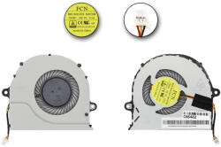 Forcecon Acer Aspire E5-471, E5-772, V3-472 gyári új hűtő ventilátor, beszerelési lehetőséggel, (23. MLNN7.001, 23. MVAN1.001)