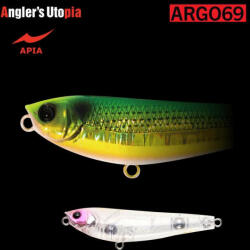  APIA ARGO 69 8.5gr 69mm 10 Peach Clear Glitter (FA-AP24663)