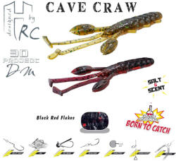CAVE CRAW 3.8" 9.6cm Black Red Flakes (FA-ARHKCAV11)