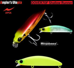 APIA DOVER 70F SHALLOW RUNNER 70mm 8.5gr 10 All Chart (FA-AP08689)