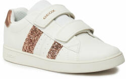 GEOX Sneakers Geox J Eclyper Girl J45LRA 000BC C1ZH8 D White/Rose Gold