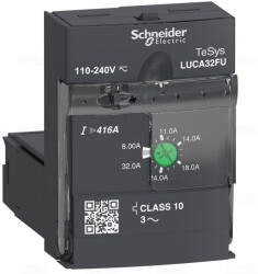 Schneider Electric LUCA32FU Vezérlőegység, 8-32A, 110-240VAC/DC, 10-es osztályú, 3-fázisú Schneider (A32FU)