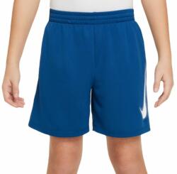 Nike Fiú rövidnadrág Nike Boys Dri-Fit Multi+ Graphic Training Shorts - court blue/white/white