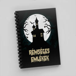 Partikellékek Emlékkönyv Halloweenre - Rémséges