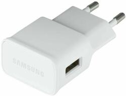 Samsung TA12EWE gyári hálózati töltő adapter USB 2A (fehér) - csomagolás nélküli