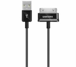 Samsung ECC1DP0UBE Galaxy Tab gyári adat- és töltőkábel USB - 30 tűs fej 1m (fekete)