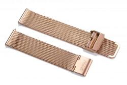 Edelwolle MESH/Milanese óraszíj, rosegold, 18 mm - oraszij - 6 990 Ft