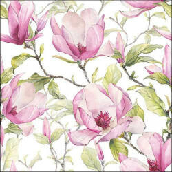 Ambiente Blooming magnolia papírszalvéta 33x33cm, 20db-os - perfectodekor