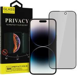 Privacy iPhone 13 mini Privacy kijelzővédő üvegfólia fekete (UF_0061)
