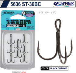 Owner Hooks 5636 hármashorog ST-36 BC 10 (O5636-10)