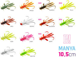 Delphin MANYA UVs nimfa | 10, 5cm Top 5 Mix (101002303)
