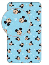  Disney Mickey Funny Head gumis lepedő 90x200 cm (JFK033470)