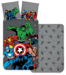  Bosszúállók Classic Comic Style ágyneműhuzat 140×200cm, 70×90 cm (BRM014916)