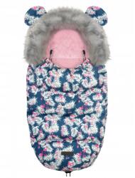 Ricokids Sac de dormit ricokids 95 x 48 cm ricokids elmi 720012 - bleumarin cu flamingo