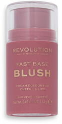  Makeup Revolution Arcpirosító Fast Base (Blush) 14 g (Árnyalat Peach)