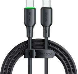 Mcdodo CA-4771 65 W 1, 2 m-es USB-C-USB-C kábel (fekete)