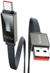 Mcdodo CA-4980 USB-C kábel 1, 2 m-es kijelzővel (fekete)