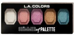 L. A. Colors Paletă farduri de ochi - L. A. Colors Shimmer Eye Palette Sparkle Shine