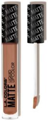 L.A. COLORS Ruj lichid mat - L. A. Colors Matte Liquid Lip Color Pumped