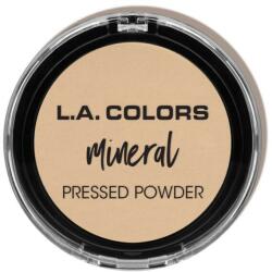 L. A. Colors Pudră minerală presată - L. A. Colors Mineral Pressed Powder Soft Honey