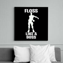 printfashion Floss Like A Boss - Vászonkép - Fekete (6646447)
