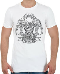 printfashion Bak - Férfi póló - Fehér (13794451)
