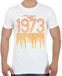 printfashion 1973 - Férfi póló - Fehér (12150363)