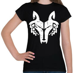 printfashion Farkas - Női póló - Fekete (2330345)