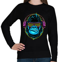 printfashion gorilla - Női pulóver - Fekete (15304788)