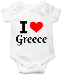 printfashion I love Greece - Baba Body - Fehér (10546761)