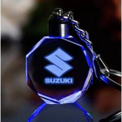 Suzuki világító kulcstartó - lézergravírozott