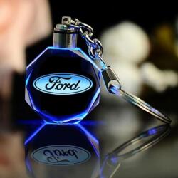 Ford világító kulcstartó - lézergravírozott