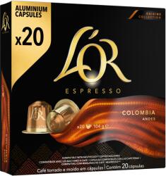 L'OR Espresso Colombia őrölt-pörkölt kávé kapszulában 20 db 104 g