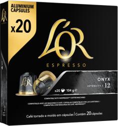 L'OR Espresso Onyx őrölt-pörkölt kávé kapszulában 20 db 104 g