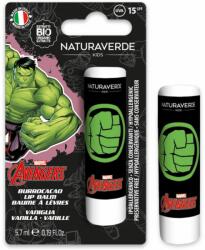 Marvel Avengers Lip Balm balsam de buze pentru copii Vanilla SPF 15 5, 7 ml