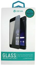 DEVIA Folie protectie Devia Sticla 3D Case Friendly pentru Samsung Galaxy S9 Plus G965 Black (margini curbate, 9H, 0.26mm) (DV3DCFG965BK)