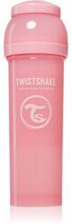 Twistshake Anti-Colic TwistFlow cumisüveg Pink 4 m+ 330 ml