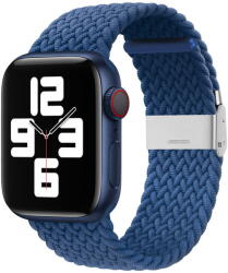 Techsuit Curea pentru Apple Watch 1/2/3/4/5/6/7/8/9/SE/SE 2/Ultra/Ultra 2 (42/44/45/49mm) - Techsuit Watchband (W032) - Atlantic Blue (KF2317509) - vexio