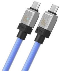 Baseus CoolPlay Type-C-Type-C adatkábel, 100W, 2m, kék