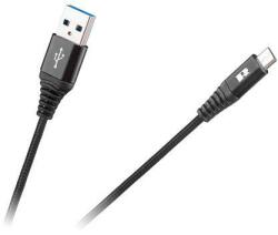 Rebel Cablu Usb - Micro Usb 100cm Negru Rebel (rb-6000-100-b) - vexio