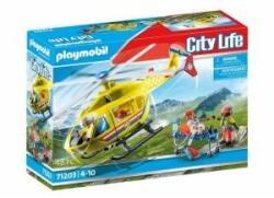Playmobil Figurine de Acțiune Playmobil Rescue helicoptere 48 Piese Figurina