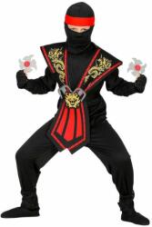 Widmann Costum Red Ninja cu accesorii - mărime 116 (38565) Costum bal mascat copii