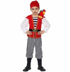 Widmann Costum pirat cu papagal - 116 cm (06975) Costum bal mascat copii