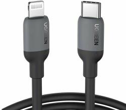 UGREEN US387 USB-C Lightning kábel, 1m (fekete) (20304) - wincity